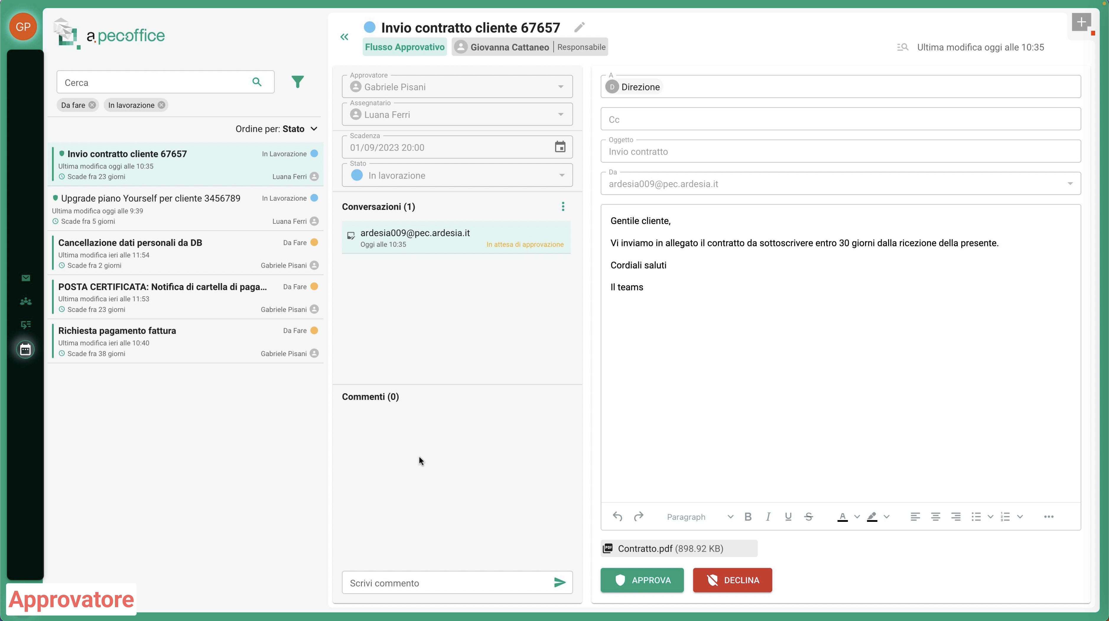 apecoffice-conversazioni-e-messaggio